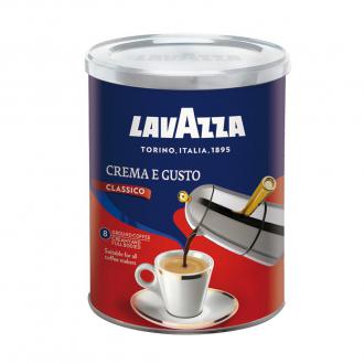 Lavazza mletá káva 250g Crema e gusto plechovka